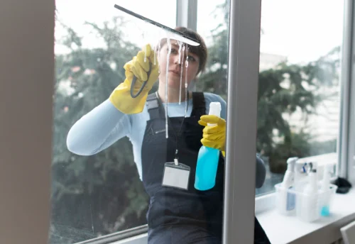 Nettoyage de vitres intérieures et extérieures à Biesheim